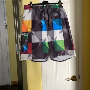 Colorful, gorgeous swimming shorts. xl